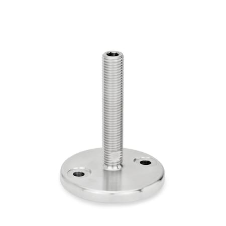 Jw Winco JW Winco GN23-100-3/4X10-125-D1-U Leveling Mount 23-100-3/4X10-125-D1-U